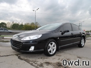 Битый автомобиль Peugeot 407